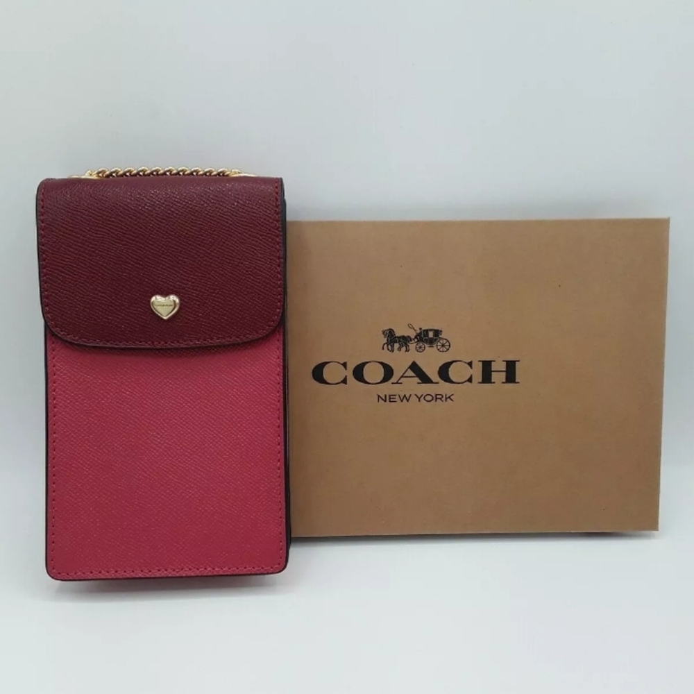 COACH North/South Crossbody in Colorblock